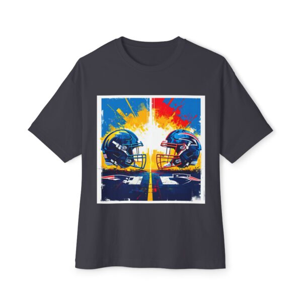 Chargers vs Patriots - artistic T-Shirt - Image 21