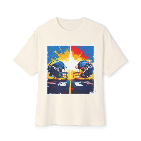 Chargers vs Patriots - artistic T-Shirt - Image 13