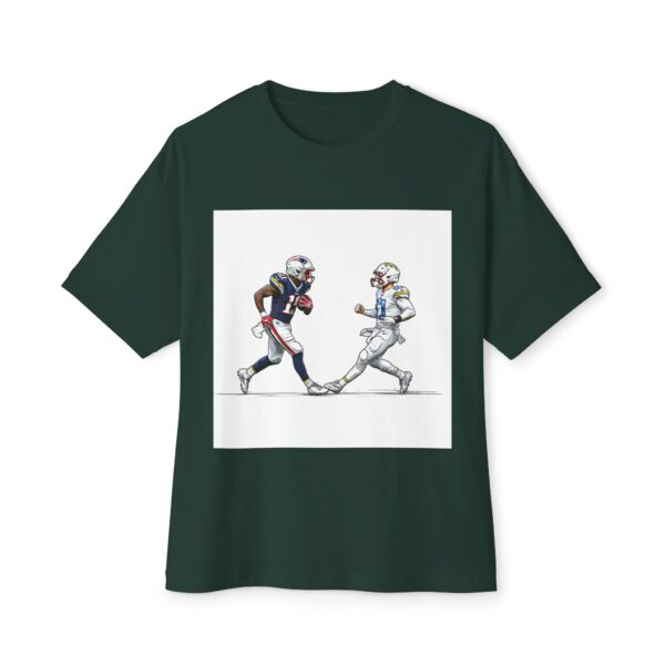 Chargers vs Patriots - minimalist T-Shirt - Image 25