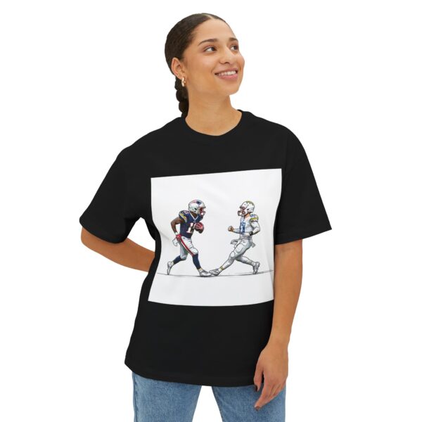 Chargers vs Patriots - minimalist T-Shirt - Image 11