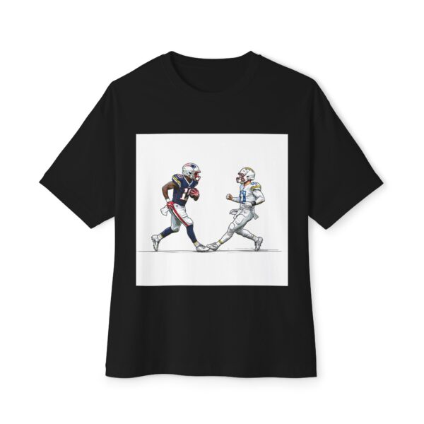 Chargers vs Patriots - minimalist T-Shirt - Image 9