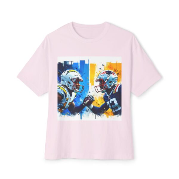 Chargers vs Patriots - artistic T-Shirt - Image 5