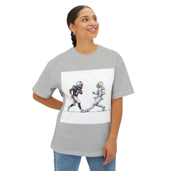 Chargers vs Patriots - minimalist T-Shirt - Image 31