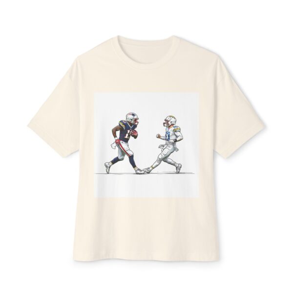 Chargers vs Patriots - minimalist T-Shirt - Image 13