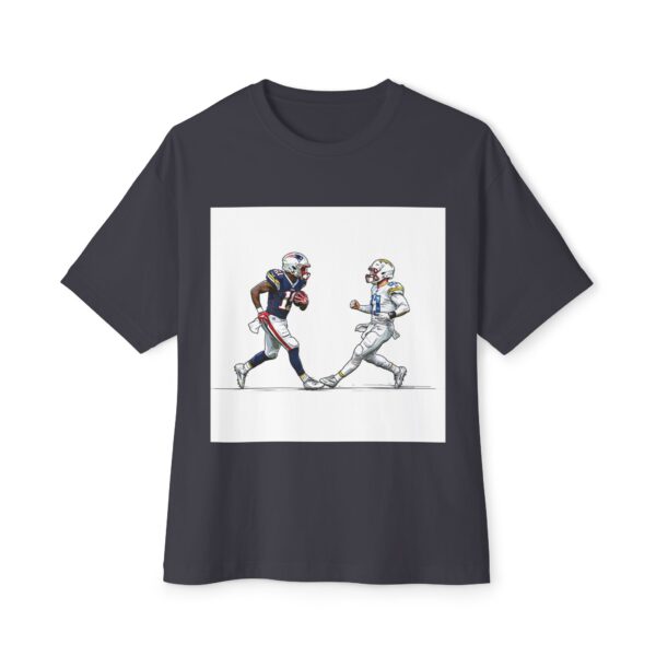 Chargers vs Patriots - minimalist T-Shirt - Image 21