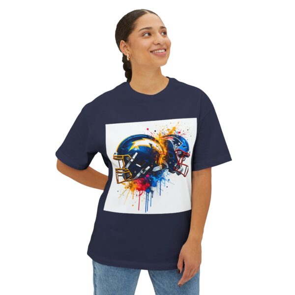 Chargers vs Patriots - artistic T-Shirt - Image 35