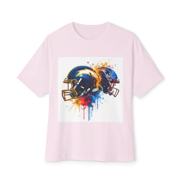 Chargers vs Patriots - artistic T-Shirt - Image 5