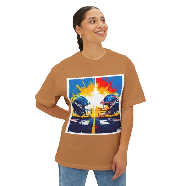Chargers vs Patriots - artistic T-Shirt - Image 19
