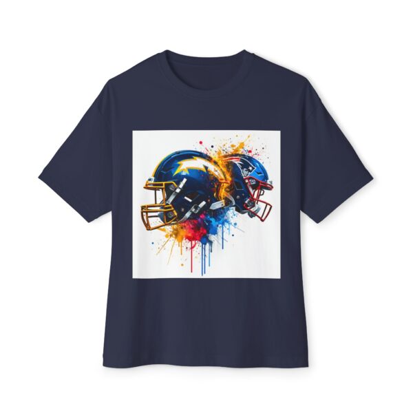 Chargers vs Patriots - artistic T-Shirt - Image 33
