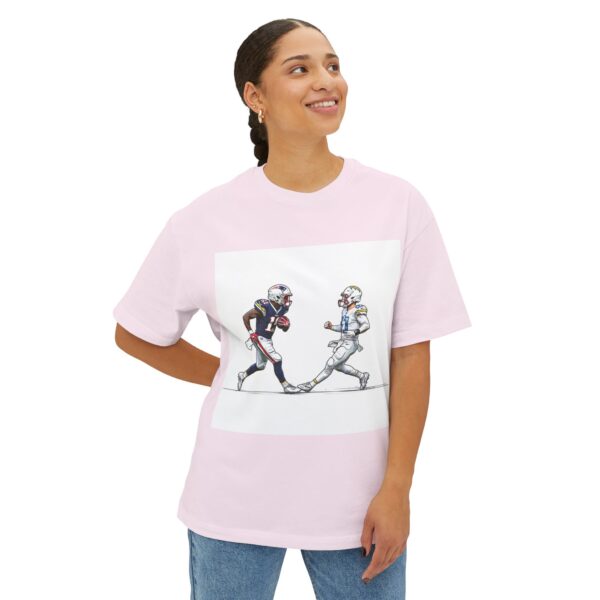 Chargers vs Patriots - minimalist T-Shirt - Image 7