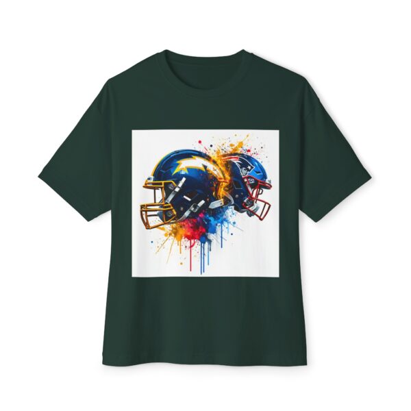 Chargers vs Patriots - artistic T-Shirt - Image 25
