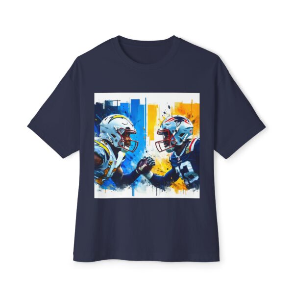 Chargers vs Patriots - artistic T-Shirt - Image 33