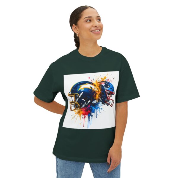 Chargers vs Patriots - artistic T-Shirt - Image 27