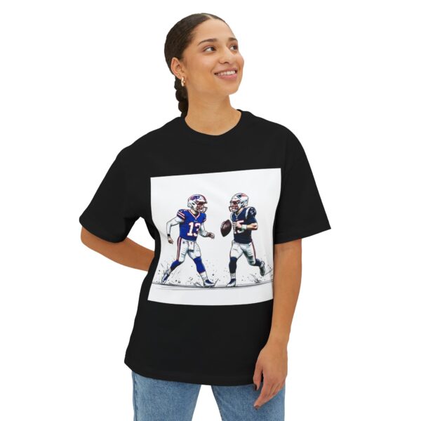 Bills vs Patriots - minimalist T-Shirt - Image 7