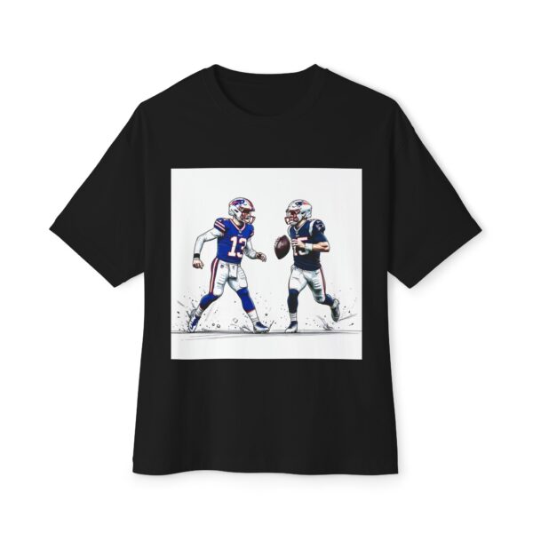 Bills vs Patriots - minimalist T-Shirt - Image 5